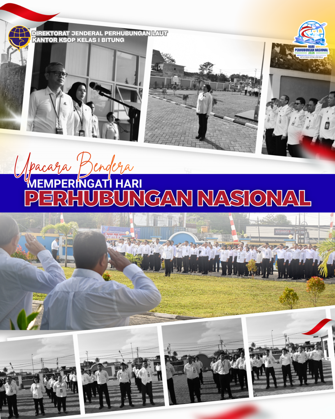 Upacara Bendera Memperingati Hari Perhubungan Nasional (HARHUBNAS)